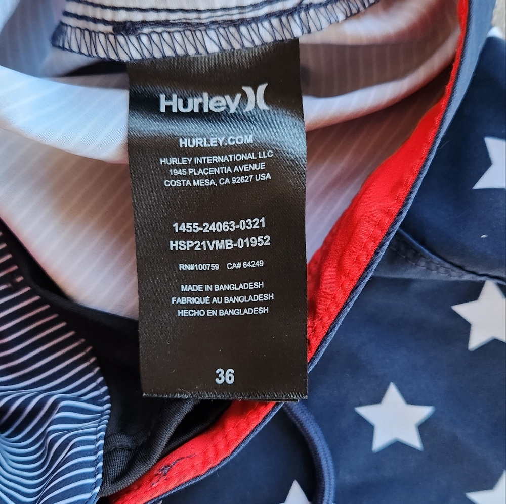 Hurley Patriotic Board Shorts - Picture 4 of 11